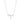 silver hollow phoenix necklace