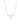 gold hollow phoenix necklace