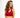 red off shoulder sports bra